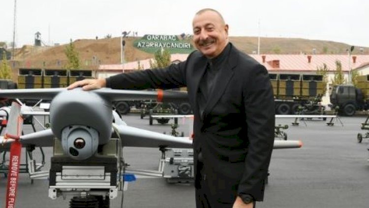    İlham Əliyevin “Harop”la görüntüsü gündəm oldu – Video   