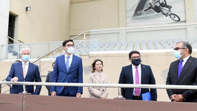    Fərid Qayıbov daha bir federasiyasının işi ilə tanış oldu   - Fotolar