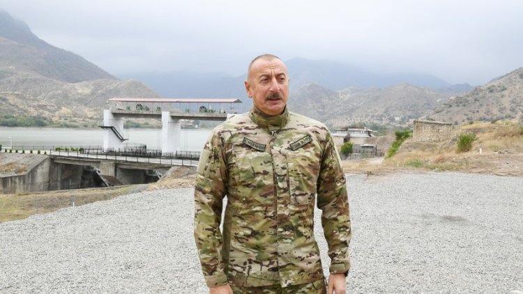    Prezident Hadrut qəsəbəsinə səfər etdi   