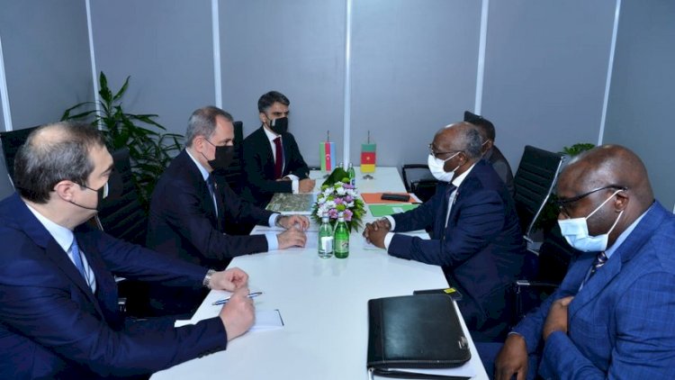    Azərbaycan və Kamerun XİN başçılarının görüşü oldu   