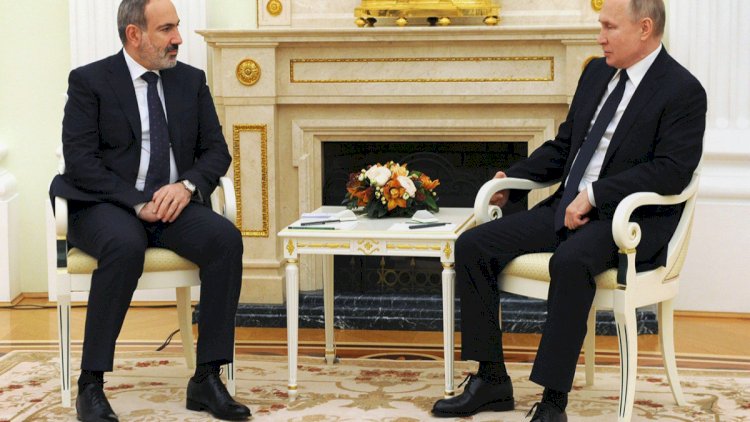    Putin Kremldə Paşinyanla görüşdü   