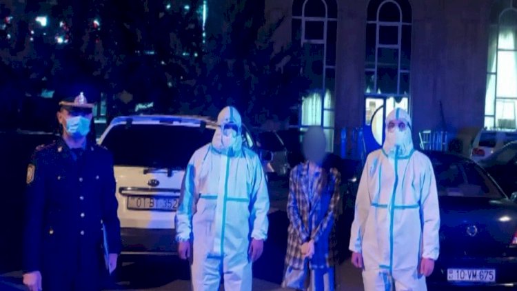    Polis koronavirus xəstəsini toya buraxmadı   - Video