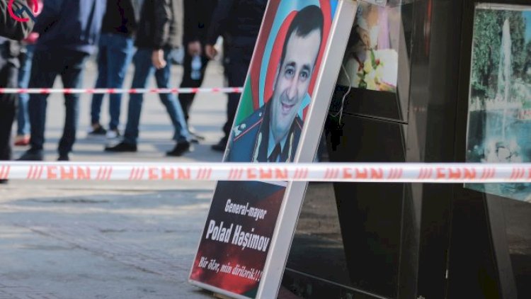    Polad Həşimovun plakatını yanğından xilas edən şəxs danışdı - Video   