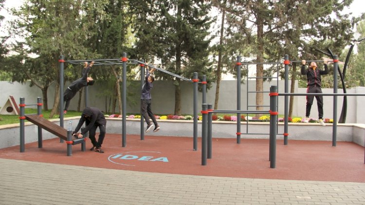    Bakıda daha bir həyət abadlaşdırıldı - Fotolar   