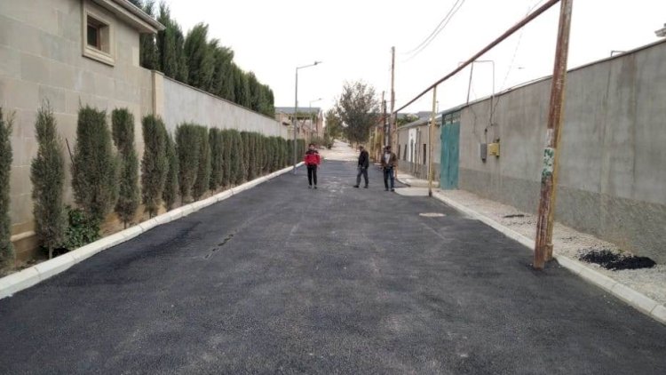    Suraxanıda şəhid ailəsinin yaşadığı küçə abadlaşdırıldı   - Fotolar