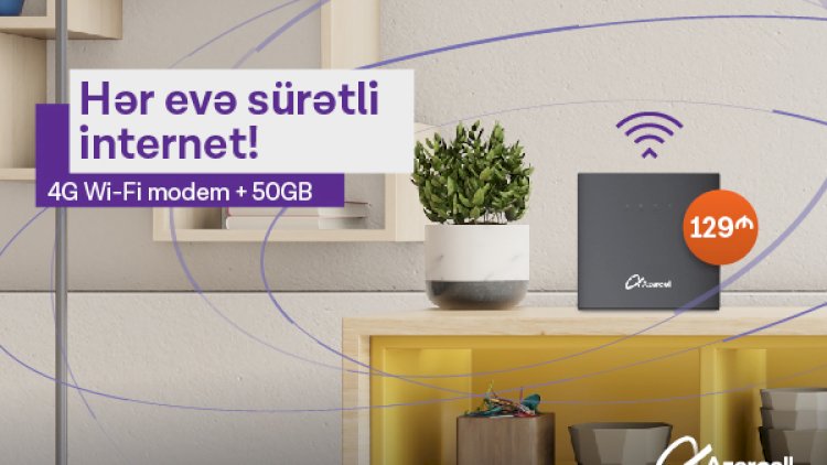    Azercell-dən yeni Wi-Fi kampaniyası!     
