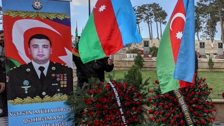    Vətən Müharibəsi Qəhrəmanı, baş leytenant, şəhid Azad Hümbətovun anım tədbiri keçirildi - Fotolar   
