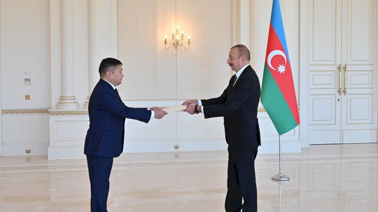    İlham Əliyev iki səfirin etimadnaməsini qəbul etdi - Fotolar   