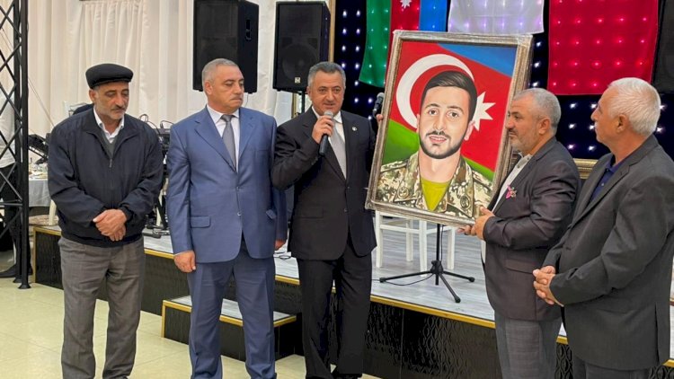    Nərimanov rayonunda şəhidin anım günü keçirildi - Fotolar   