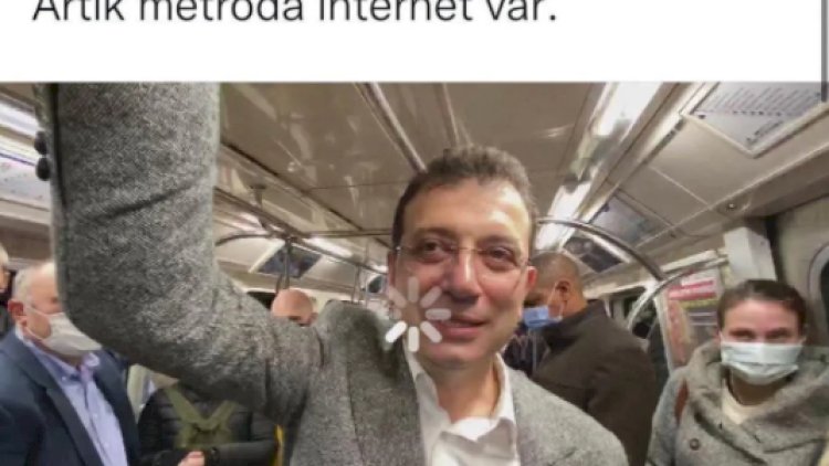    Metroda internet olduğunu göstərmək istədi, şəbəkə kəsildi - Fotolar   