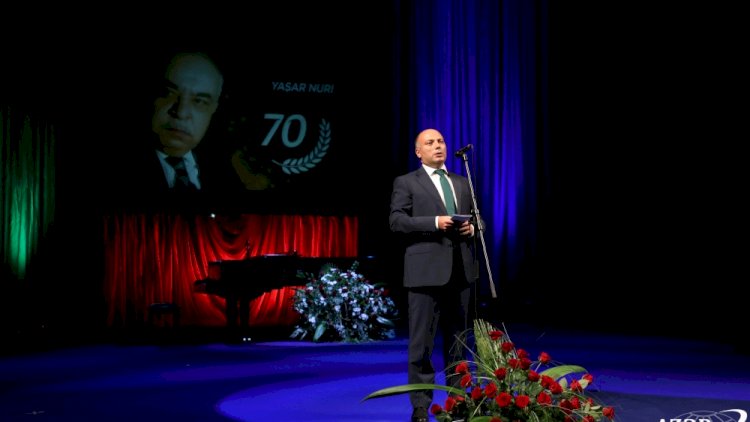    Yaşar Nurinin 70 illiyinə həsr olunmuş yubiley gecəsi keçirilib   