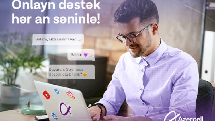    “Azercell” Müştəri Xidmətləri artıq “İnstagram”ın şəxsi mesaj bölümündə   