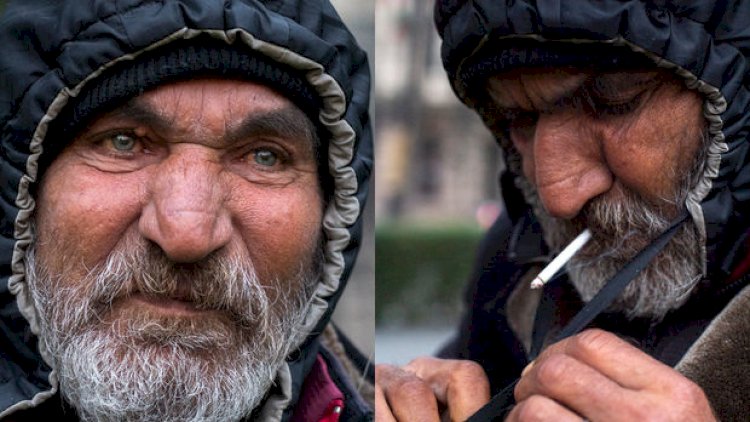    Küçədə yaşamağa məcbur olan 62 yaşlı kişi sığınacağa yerləşdirildi - Foto   