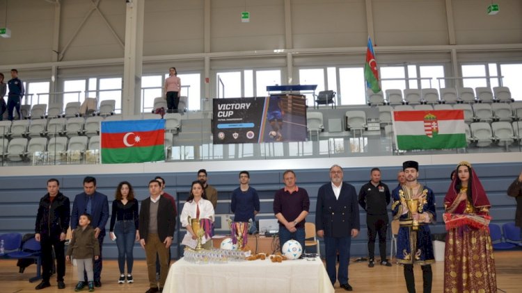    Budapeştdə Zəfər Gününə həsr olunmuş futzal turniri keçirilib   