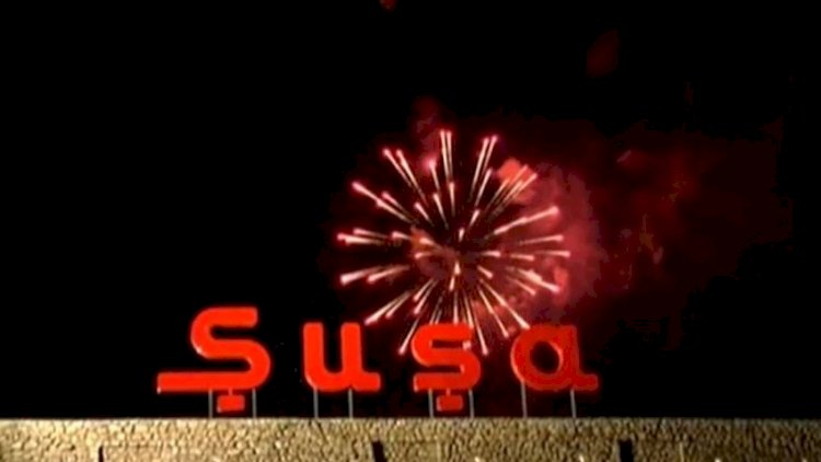    Şuşada musiqili atəşfəşanlıq keçirilir - Video   