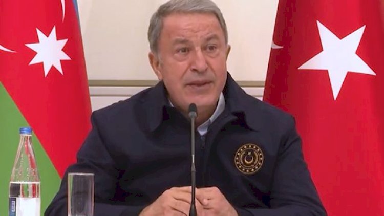    Hulusi Akar şəhid hərbçimizdən danışarkən kövrəldi   