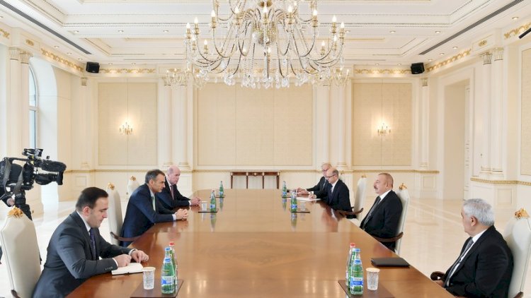    Prezident BP qrupunun baş icraçı direktorunu qəbul edib   