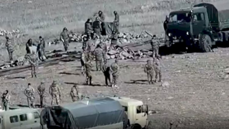    Mühasirəyə alınan ermənilərin yeni videosu yayıldı   