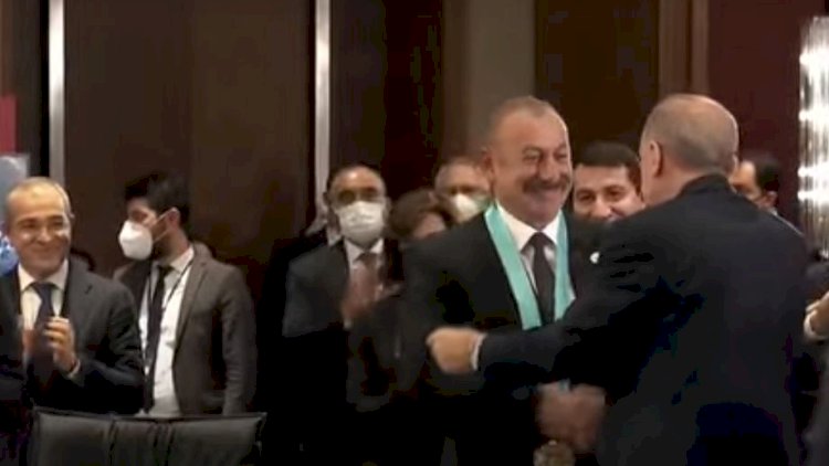    İlham Əliyevə Türk Dünyasının Ali nişanı təqdim edildi   