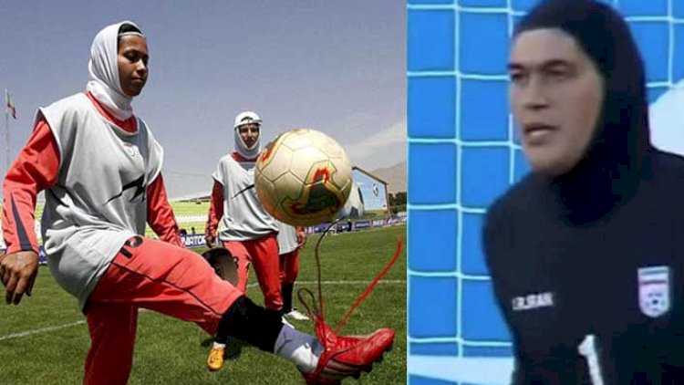    İranın qadınlardan ibarət futbol komandasının qapıçısı kişi çıxdı - Biabır oldular   - Fotolar