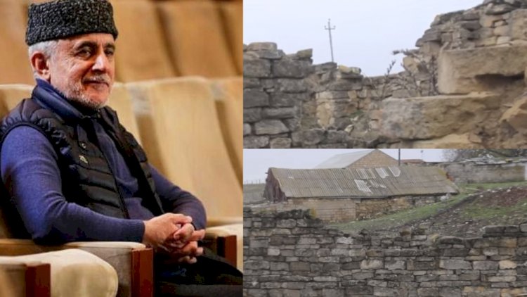    Alim Qasımovun viranə qalan ata yurdu   - Fotolar