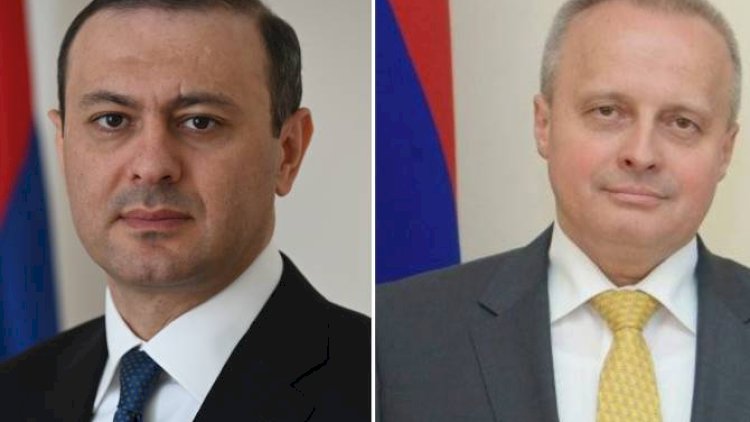    Armen Qriqoryan Rusiya səfiri ilə görüşdü   