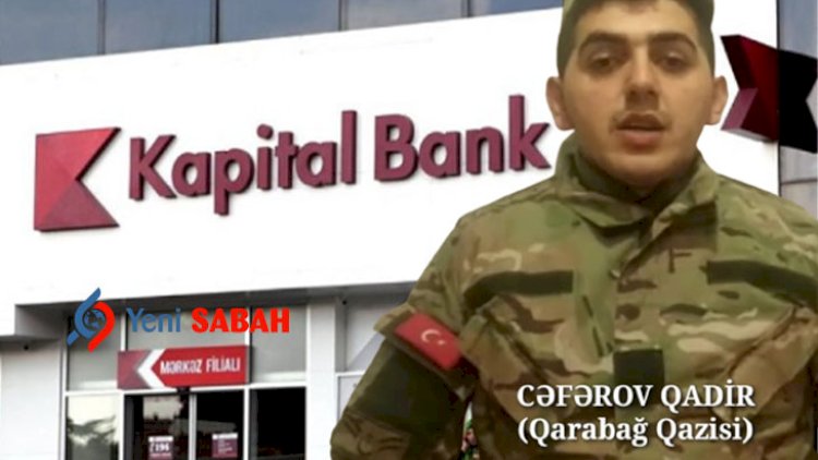    Bankla Qarabağ qazisi arasında qarşıdurma   - VİDEO