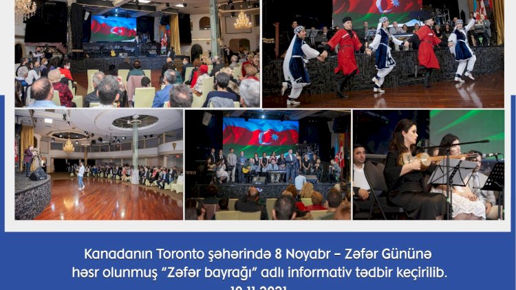    Torontoda “Zəfər bayrağı” adlı informativ tədbir keçirildi   