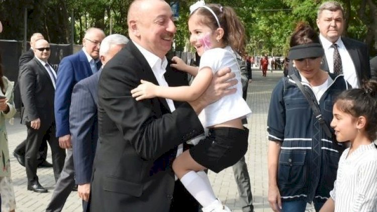    Prezident uşaqları təbrik etdi   