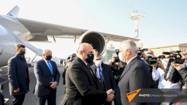    Mişustin İrəvana gəldi   