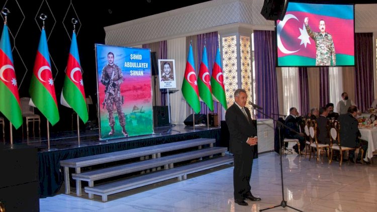    Nərimanov rayonunda Vətən müharibəsi şəhidi anım günündə yad edildi - Fotolar   