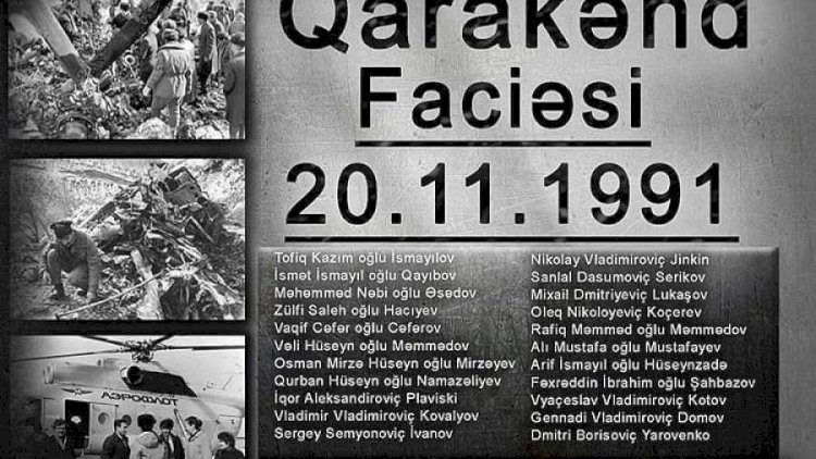    Qarakənd faciəsi - 30 il ötdü   
