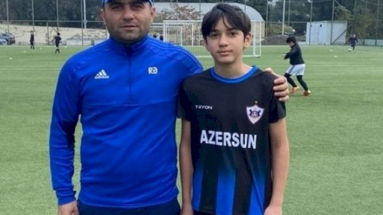    Polad Həşimovun oğlu “Qarabağ”da   - Foto