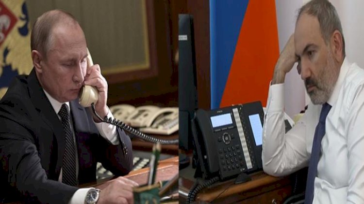    Putinlə Paşinyan arasında telefon danışığı:   Qarabağ müzakirə olundu