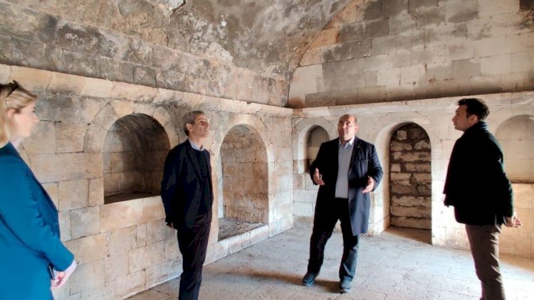    Fransanın ölkəmizdəki səfiri Ağdama səfər etdi - Fotolar   
