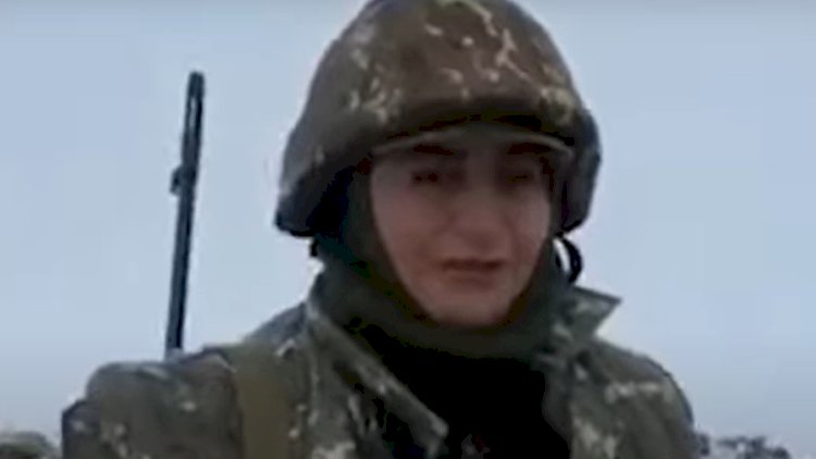    Ermənistanda posta çıxmağa kişi qalmadı, qadınlar köməyə çatdı - Video   