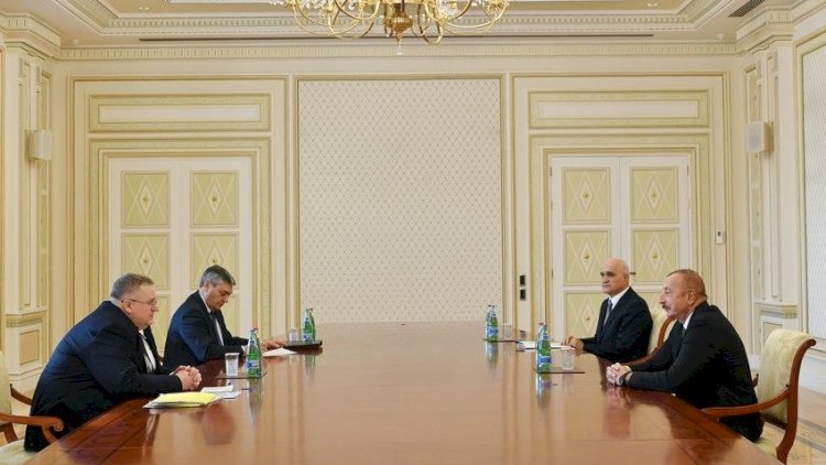    Prezident Aleksey Overçuku qəbul etdi   
