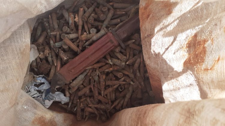    Qusarda kolluqdan görün nələr tapıldı   - Foto