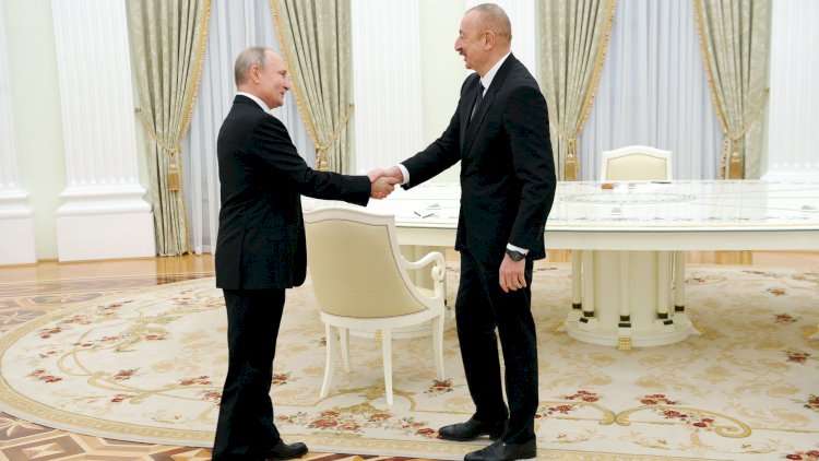    İlham Əliyev və Putin arasında görüş başladı   