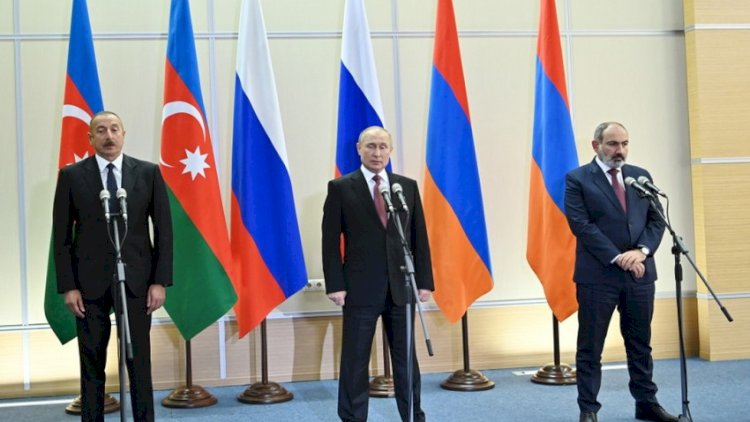    Putin İlham Əliyev və Nikol Paşinyana zeytun budağı hədiyyə etdi   