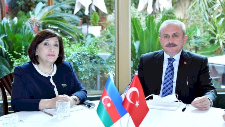    Sahibə Qafarova və Mustafa Şəntop arasında görüş keçirildi   