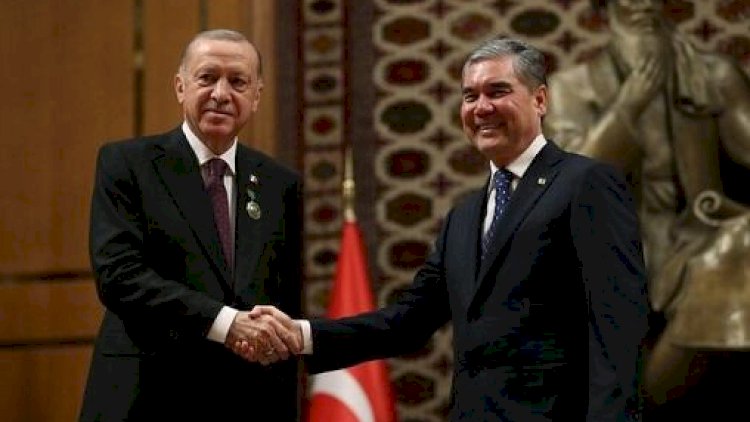    Berdiməhəmmədov Ərdoğanı ali ordenlə təltif etdi   