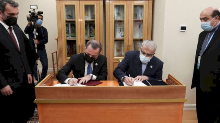    İran, Azərbaycan və Türkmənistan arasında qaz mübadiləsi sazişi imzalandı   