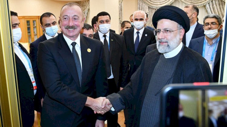    Rəisi və Əliyev Zəngəzur dəhlizindən danışdı   