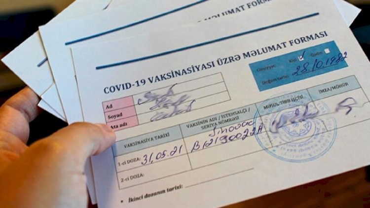    Azərbaycanda COVID-19-la bağlı sertifikatlar təsdiqləndi   