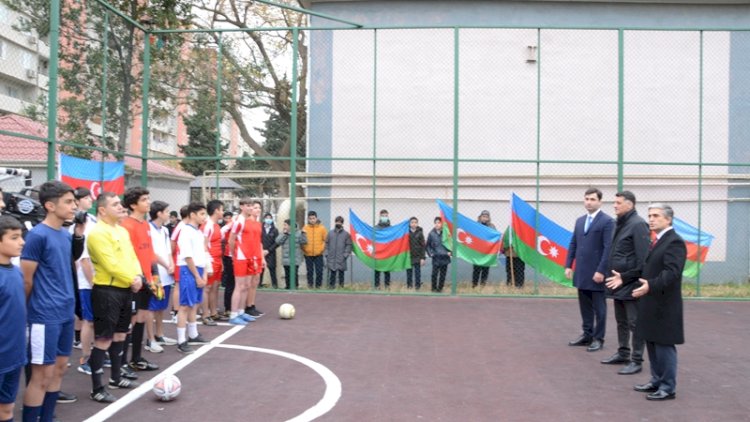    “Böyük Zəfər” məhəllələrarası mini futbol yarışlarına start verildi - Fotolar   