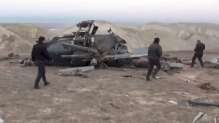    Helikopter qəzasının necə baş verdiyi açıqlandı   - VİDEO