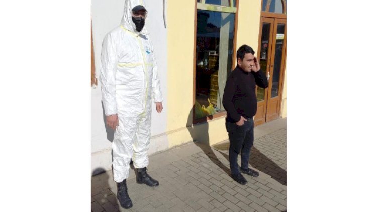    Şabranda COVID xəstəsi saxlanıldı   