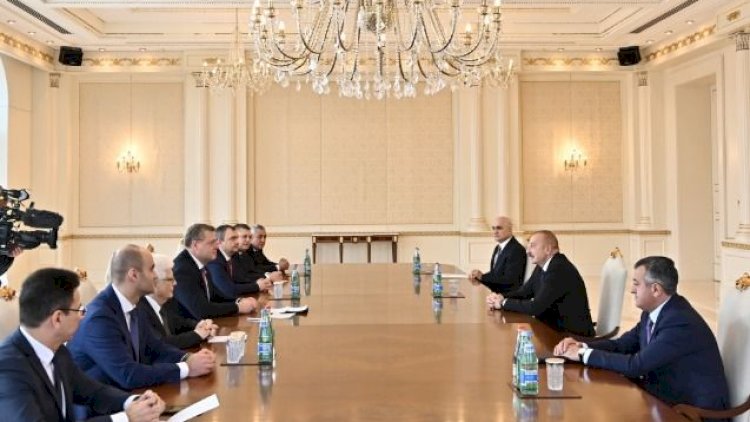    İlham Əliyev İqor Babuşkini qəbul etdi   