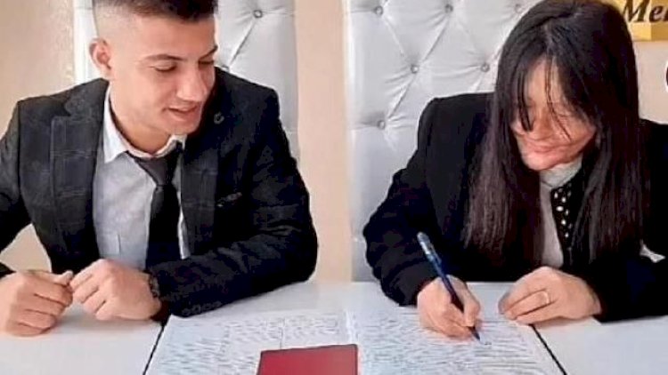    Üzünü eybəcər hala saldığı qızla evləndi   